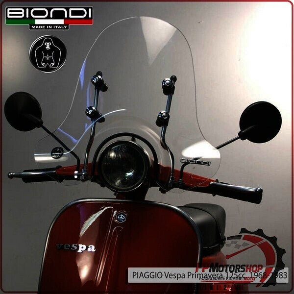 PARABREZZA PER SCOOTER SPECIAL TOURING PIAGGIO VESPA 50 90 125 BIONDI 8061236