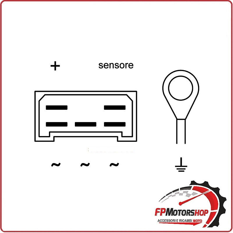 REGOLATORE DI TENSIONE PER APRILIA SCARABEO 125 99-02 WAI 12V CONNETTORE