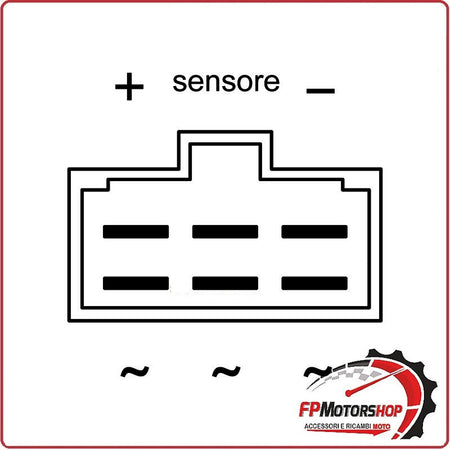 REGOLATORE DI TENSIONE SUN PER KAWASAKI KLR 650 91-04 12V CONNETTORE