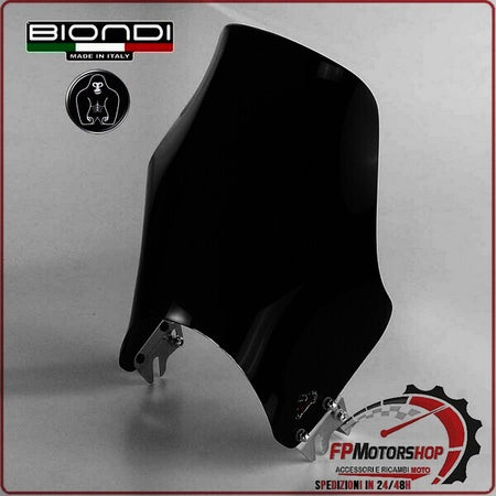 CUPOLINO PARABREZZA MOTO NERO BIONDI PER DUCATI MONSTER 600/1000 01>06 HONDA CB