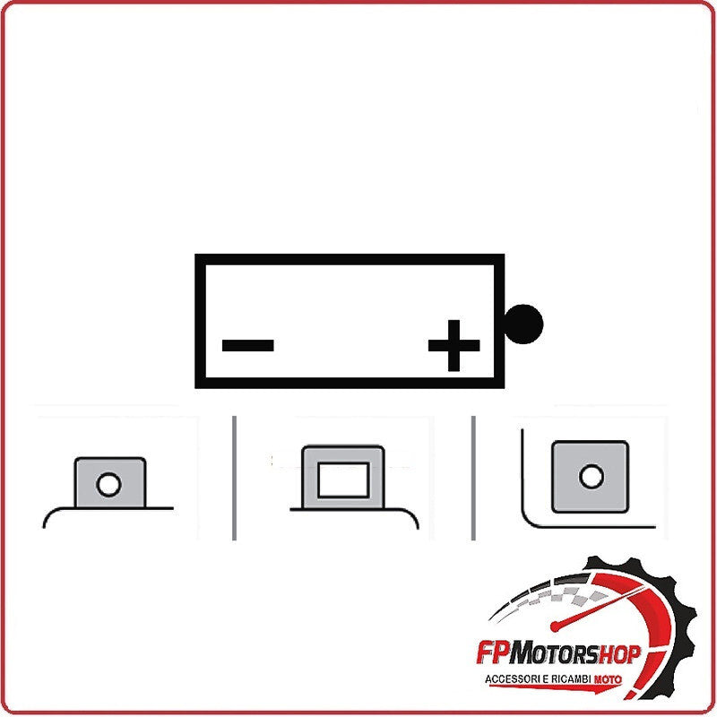 BATTERIA PER MOTO YUASA YB10L-B2 12V 10AH 136X91X147MM CCA120 SUZUKI