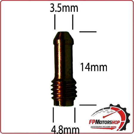 PACK SET 4 GETTI CARBURATORE DEL MINIMO EBC151-35 MIKUNI