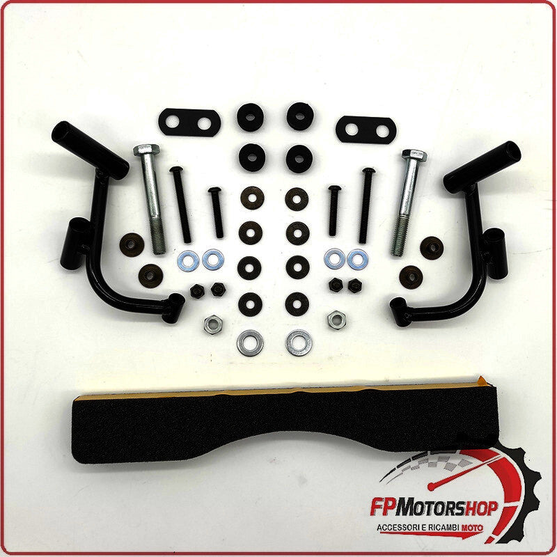 KIT ATTACCHI PARABREZZA SCOOTER PER HONDA SH 300 07>10 CUPOLINO BIONDI 8500582