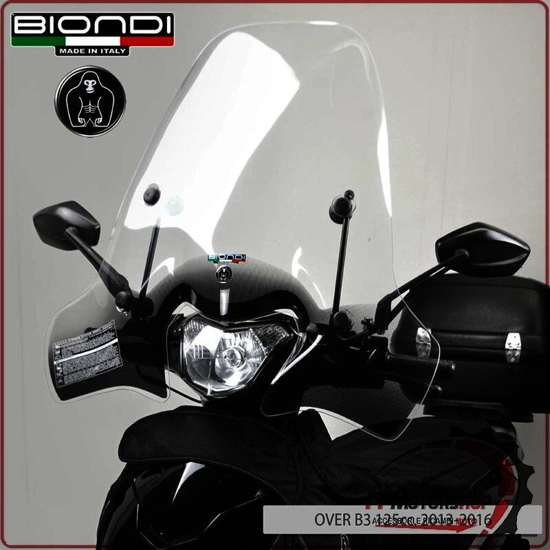 PARABREZZA CUPOLINO PER SCOOTER HONDA SH 300 BIONDI 8061223 11>14 VISION 50/110
