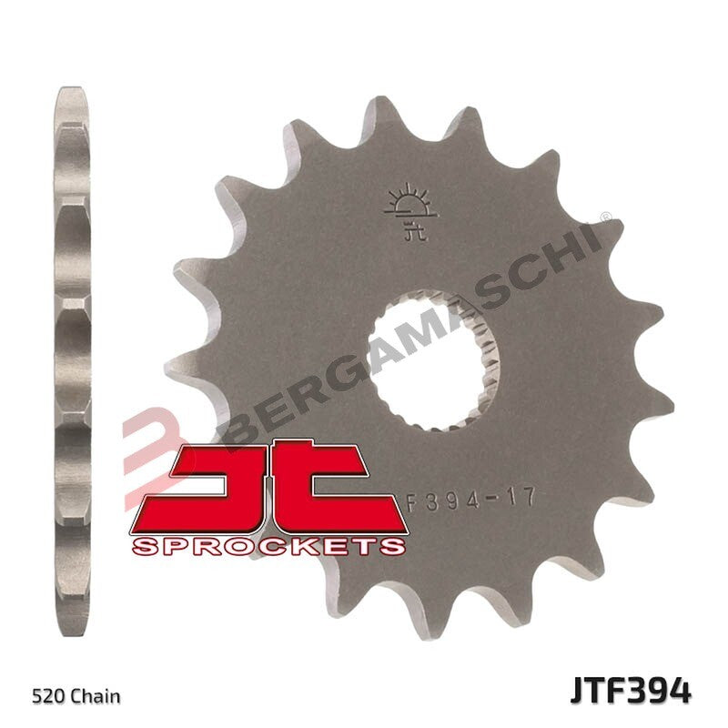 PIGNONE TRASMISSIONE PER MOTO JT 394 Z11 JTF394.11 11 DENTI ACCIAIO PASSO 520