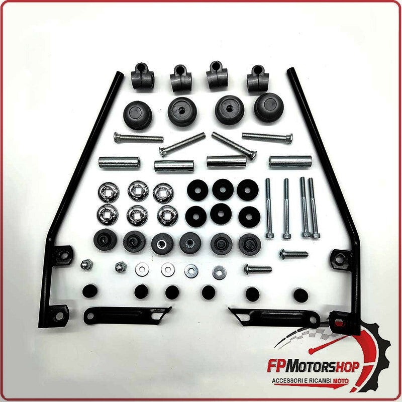 KIT ATTACCHI PARABREZZA PER SCOOTER PEUGEOT JET FORCE 50/125 BIONDI 8500718