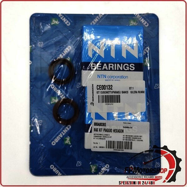 KIT CUSCINETTI PARAOLI BANCO PER GILERA RUNNER FX 125 97>02 CENTAURO 880A003BS