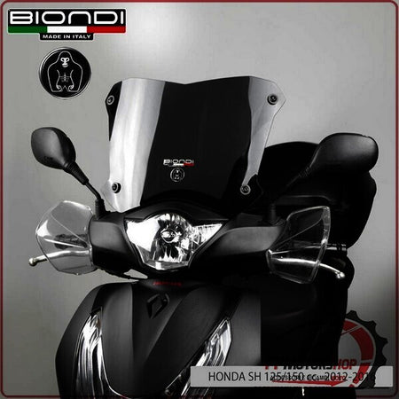 PARABREZZA PER SCOOTER HONDA SH 125 150 2012>2016 RICAMBIO ORIGINALE BIONDI