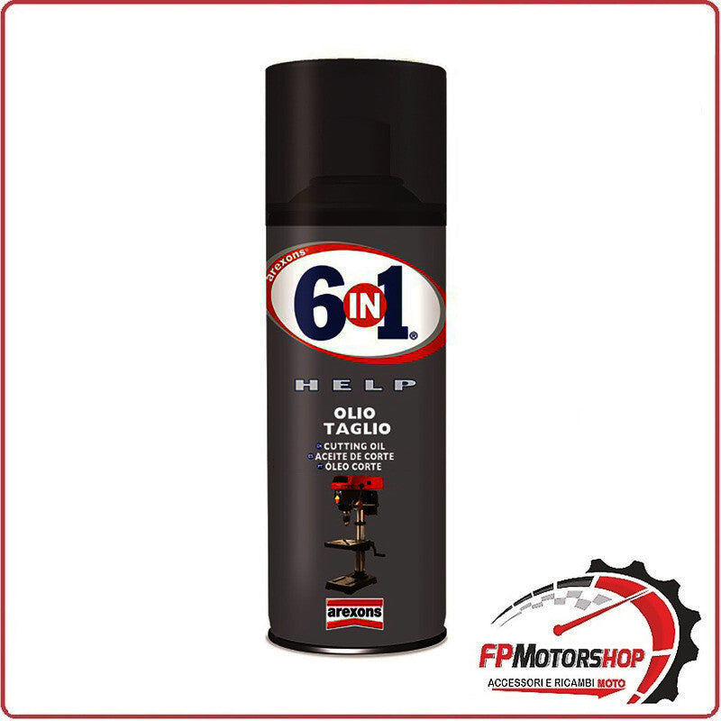 BOMBOLETTA SPRAY 6IN1 HELP LUBRIFICANTE OLIO TAGLIO 400 ML AREXONS 4254