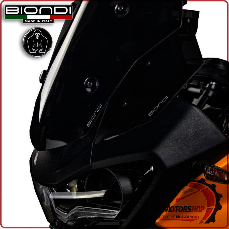 DEFLETTORE PER CUPOLINO MOTO GUZZI V100 STELVIO 24- FUME' SCURO BIONDI 8010499