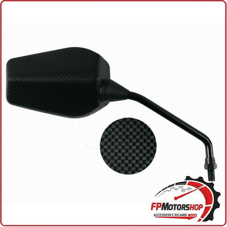SPECCHIO SPECCHIETTO RETROVISORE DX PER SCOOTER DERBI SENDA DRD GPR 50/125 NUDE