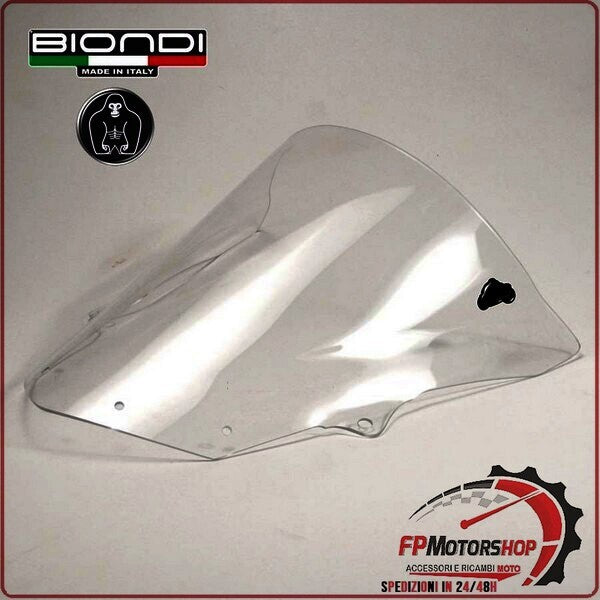 CUPOLINO PARABREZZA MOTO PER KAWASAKI NINJA ZX10R 2008> TRASPARENTE BIONDI ZX6R