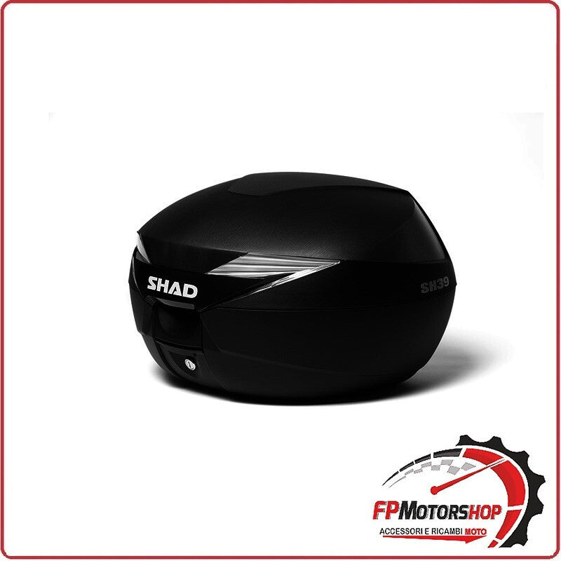 BAULETTO PER MOTO SCOOTER SHAD SH39 D0B39100 SH 39 LITRI COMPRENSIVO DI PIASTRA