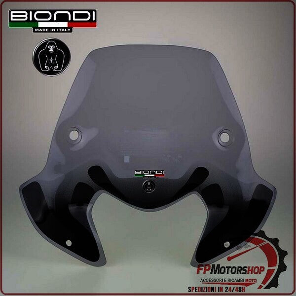 CUPOLINO PARABREZZA SCOOTER PER HONDA SH 300 BIONDI 8061201 2007>2010 SYM ST