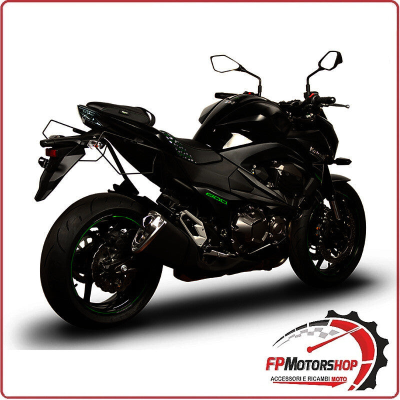 ATTACCO BORSE LATERALI BAGAGLIO MOTO MORBIDE PER KAWASAKI Z800 13>17 SHAD