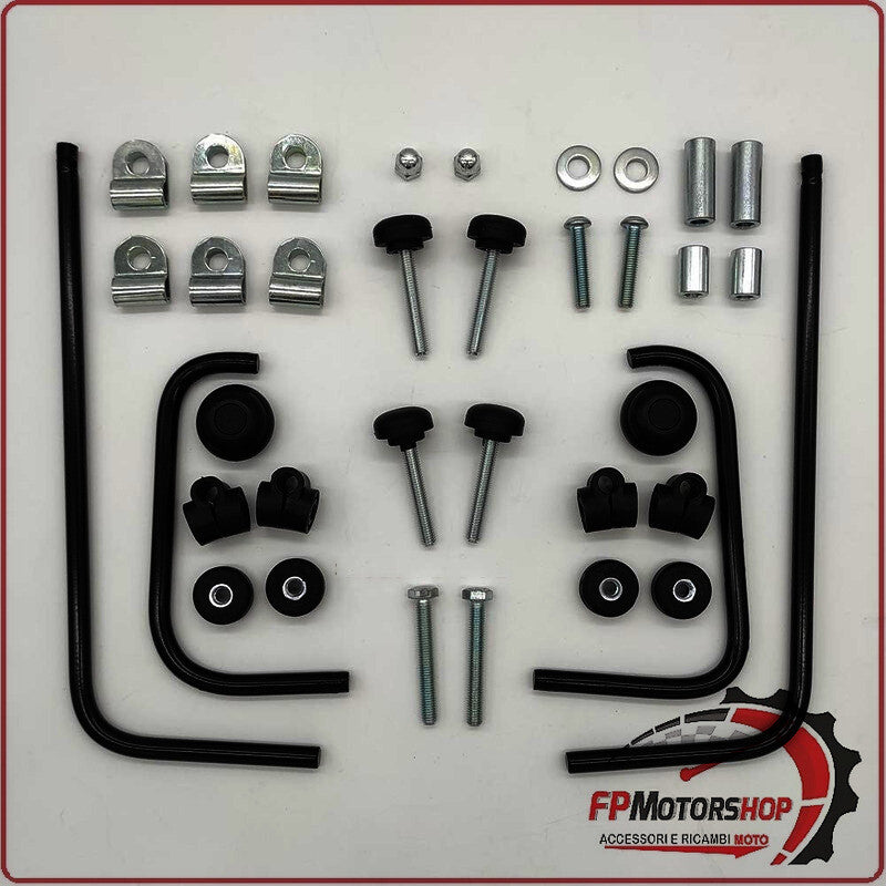 KIT ATTACCHI PARABREZZA SCOOTER PER APRILIA SONIC BIONDI 8500842 50 98>00 GP 00>