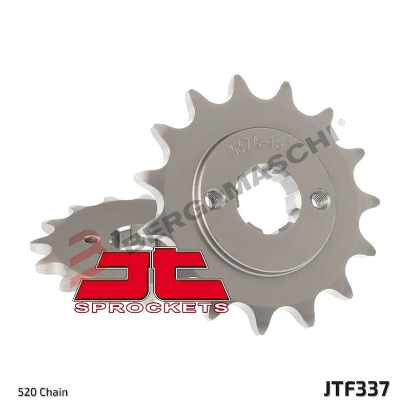 PIGNONE TRASMISSIONE PER MOTO JT 337 Z14 JTF337.14 14 DENTI ACCIAIO PASSO 520