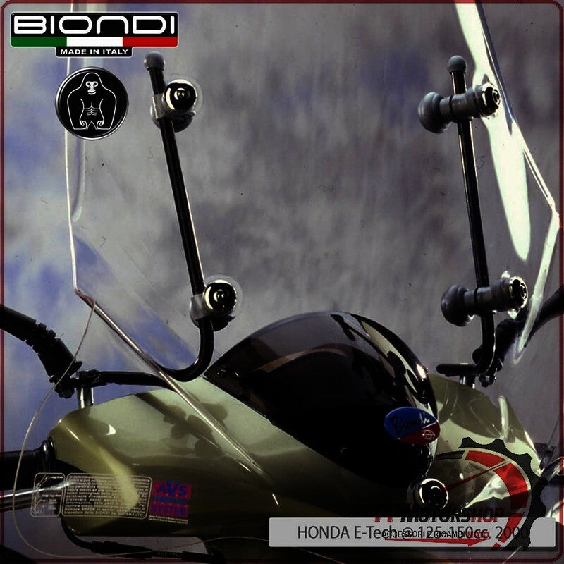 KIT ATTACCHI PARABREZZA SCOOTER PER HONDA CHIOCCIOLA 125 CON FORO BIONDI 8500768