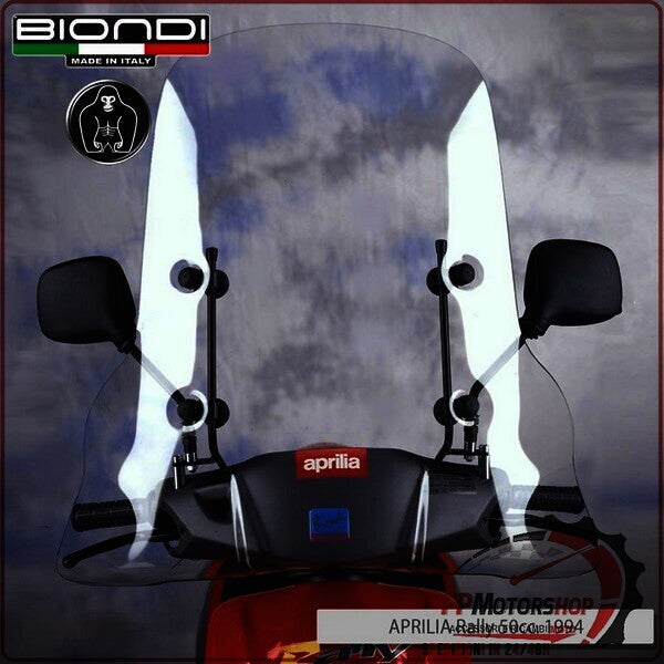 PARABREZZA PER SCOOTER CLUB APRILIA SR 50 92>97 BIONDI 8060942 RALLY 1994>2001