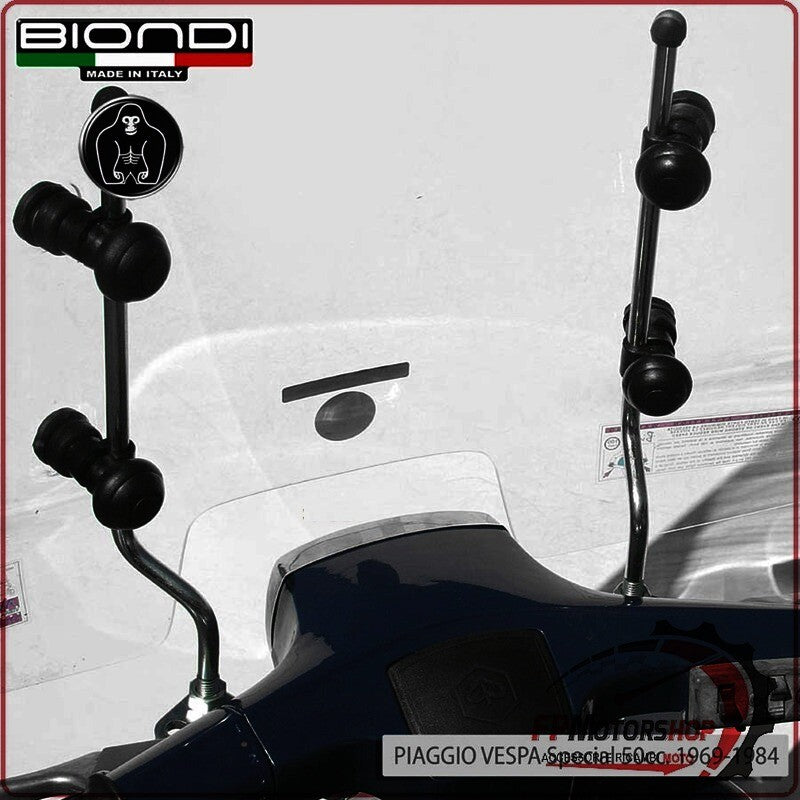 KIT ATTACCHI PARABREZZA SCOOTER PER PIAGGIO SPECIAL 50 VESPA GL BIONDI 8500955 
