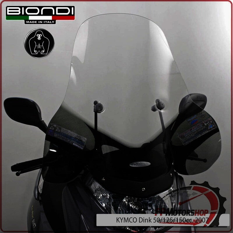 PARABREZZA PER SCOOTER KYMCO DINK 50 125 200 2007> BIONDI 8061169