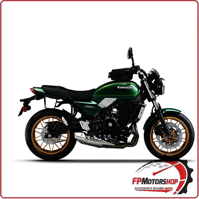 ATTACCO BORSE LATERALI BAGAGLIO MOTO MORBIDE PER KAWASAKI Z650 RS 21>23 SHAD