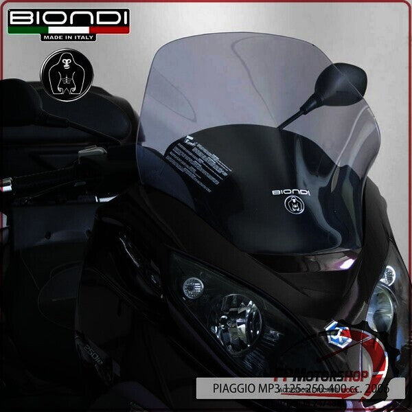 CUPOLINO PARABREZZA SCOOTER PER PIAGGIO MP3 125/250 BIONDI 125/250/400 /TOURING