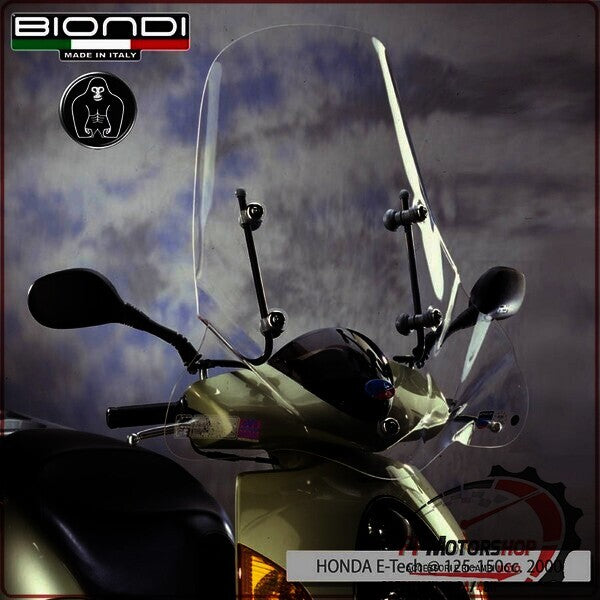 PARABREZZA PER SCOOTER CLUB HONDA E-TECH 125/150 2000> BIONDI 8061040 CHIOCCIOLA