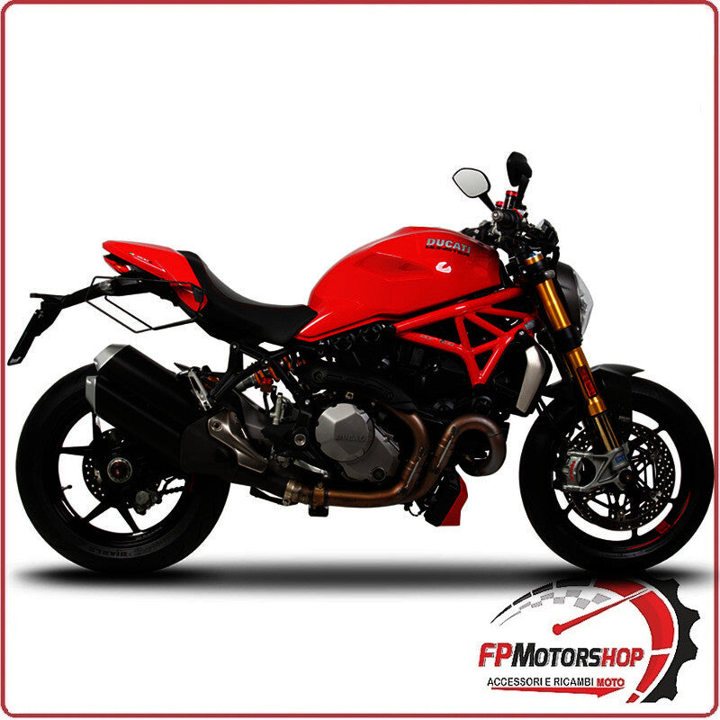 ATTACCO BORSE LATERALI BAGAGLIO MOTO MORBIDE PER DUCATI MONSTER 1200 16-21 SHAD