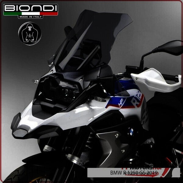 CUPOLINO PARABREZZA MOTO PER BMW R1250GS 2019> ALTO FUME DARK BIONDI ADVENTURE