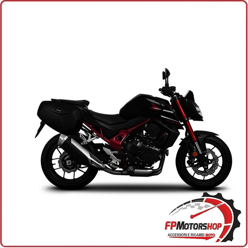 ATTACCO BORSE LATERALI BAGAGLIO MOTO MORBIDE PER HONDA HORNET 750 22> SHAD
