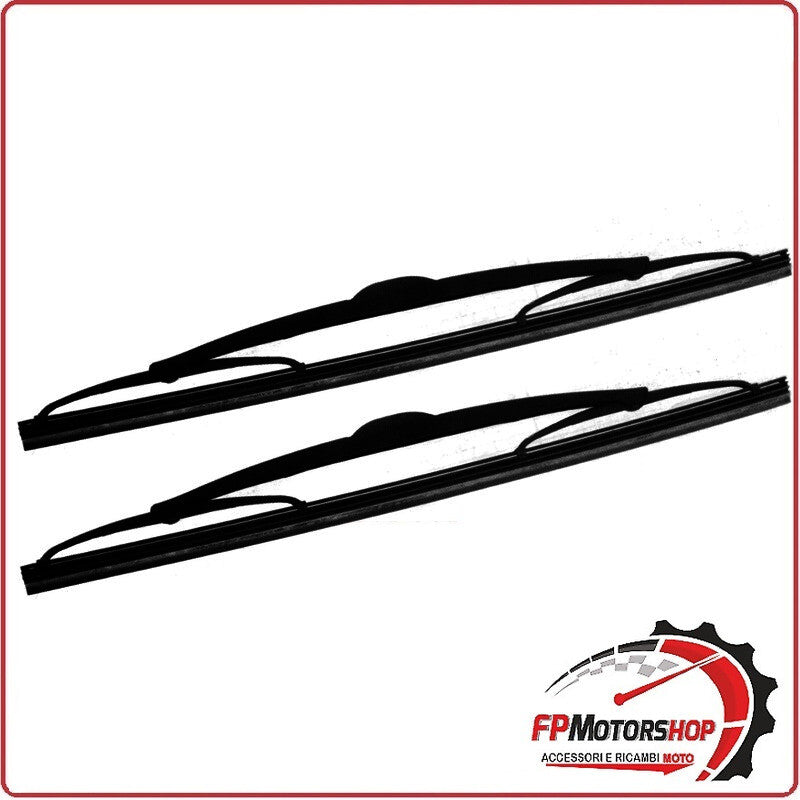 BLISTER 2 SPAZZOLE TERGICRISTALLO 330MM PER APE PIAGGIO TM/MP 220 POKER