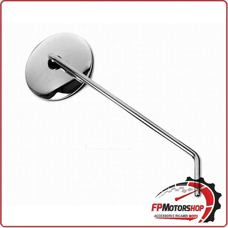 SPECCHIO SPECCHIETTO RETROVISORE CROMATO DX PER SCOOTER PIAGGIO VESPA PX 125/150