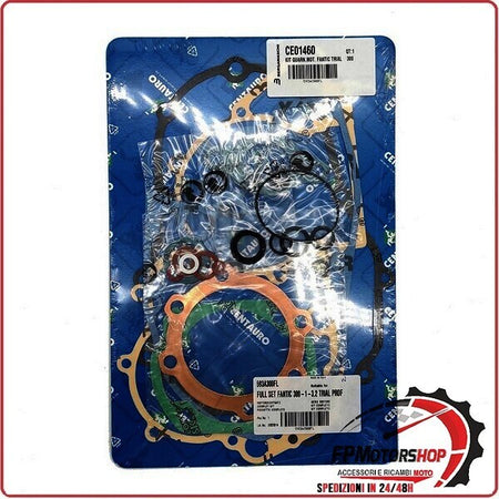 KIT GUARNIZIONE MOTORE PER FANTIC TRIAL 300 CENTAURO 593A300FL 300/301/302/303.2