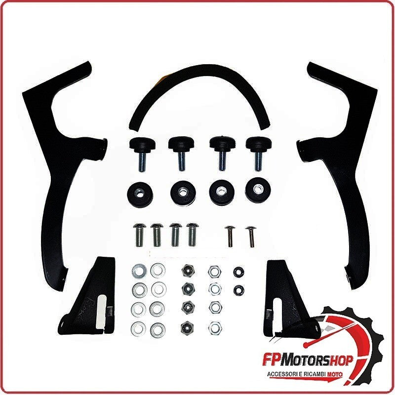 KIT ATTACCHI PARABREZZA SCOOTER PER HONDA SH 125/150 BIONDI 8500578 09>11