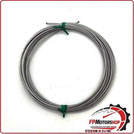 MATASSA CORDINA CAVO IN ACCIAIO 2,5mm 10MT MARELLI UNIVERSALE PER MOTO SCOOTER