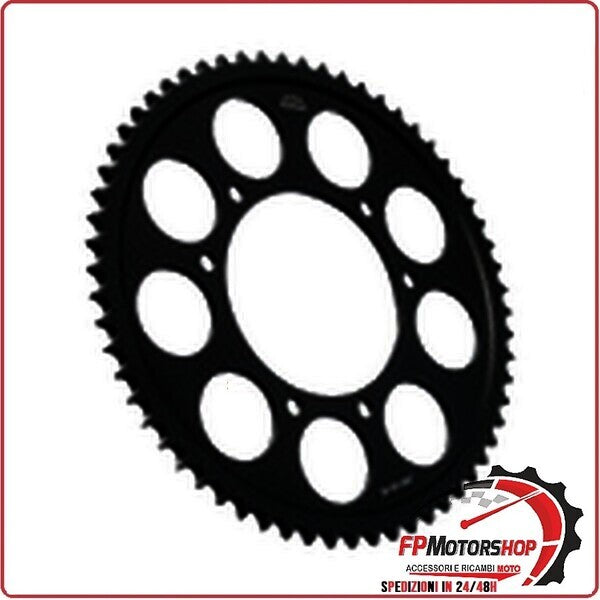 CORONA PER TRASMISSIONE MOTO JT 1135 Z69 JTR1135.69 69 DENTI ACCIAIO PASSO 425