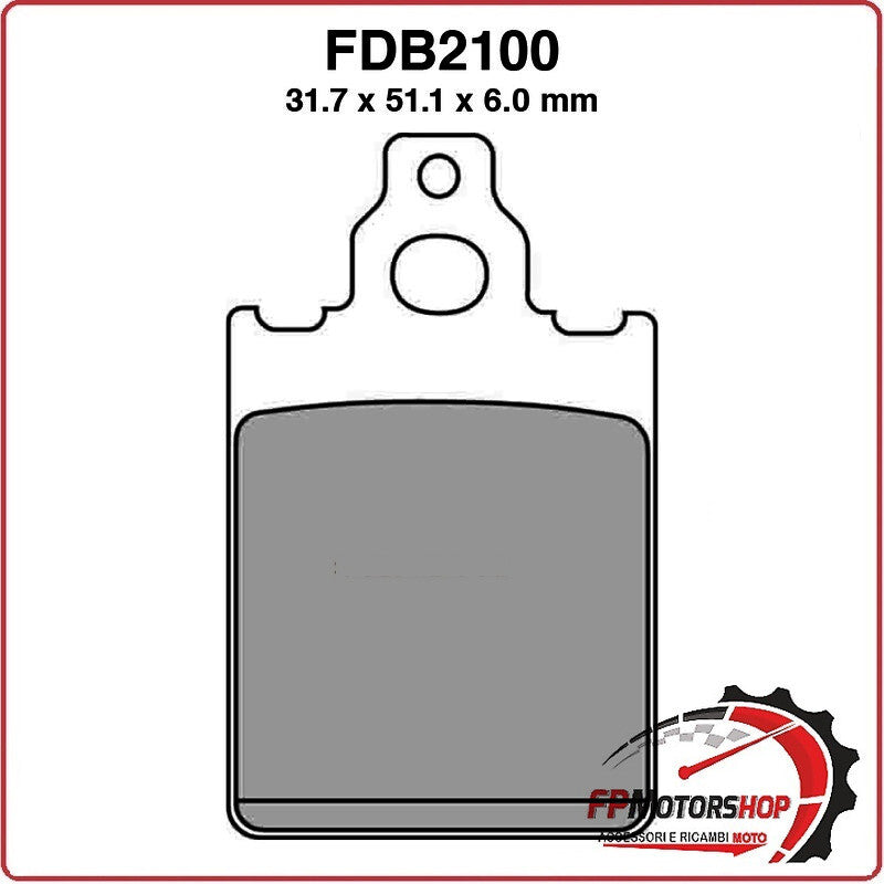 PASTIGLIE PASTICCHE FRENI SCOOTER PER FDB2100EF PIAGGIO VESPA PX 200 98>98 150
