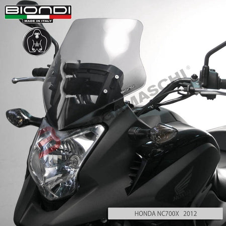 CUPOLINO PARABREZZA PER MOTO HONDA NC700X 12> FUME BIONDI 8010333 NC 700X