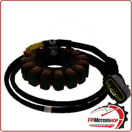 STATORE MAGNETE TOURMAX PER YAMAHA XV 1900 A MIDNIGHT STAR 06-12 18 BOBINE
