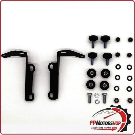 KIT ATTACCHI PARABREZZA PER SCOOTER NIU MQI GT 2021> BIONDI 8500491