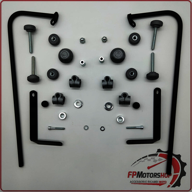 KIT ATTACCHI PARABREZZA SCOOTER PER YAMAHA CYGNUS X 125/150 BIONDI 8500715