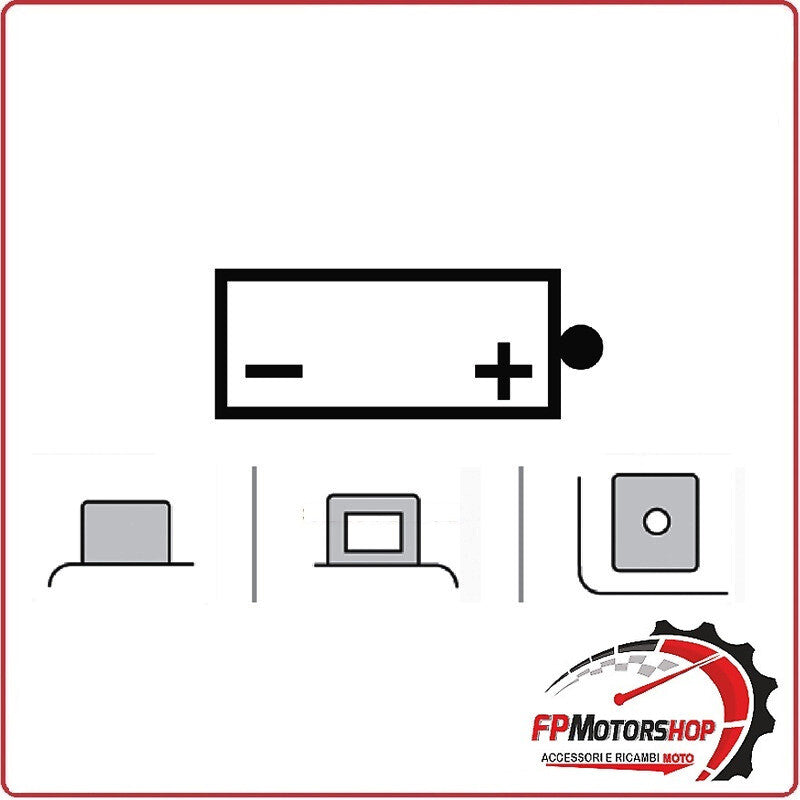 BATTERIA PER MOTO YUASA YB14L-B2 12V 14AH 136X91X169MM CCA190 HONDA