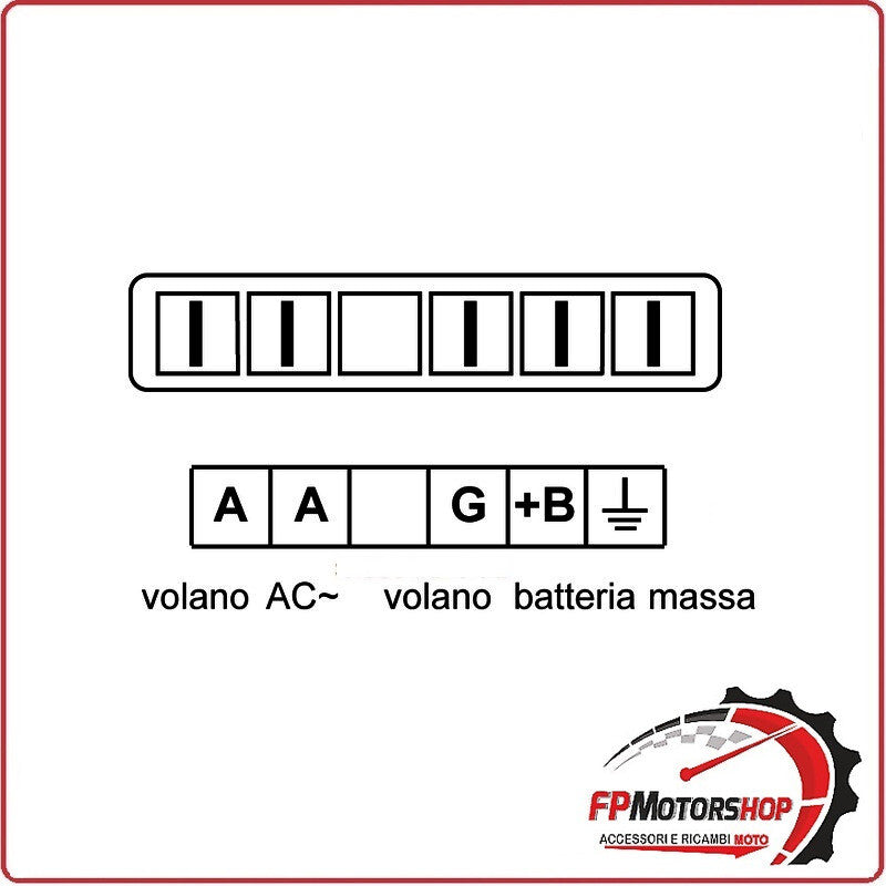 REGOLATORE DI TENSIONE PER PIAGGIO 50/125 98 OKYAMI SCOOTER 50 PIAGGIO/GILERA