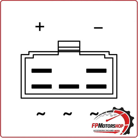 REGOLATORE DI TENSIONE PER YAMAHA FZS600 98-01 TDM 850 93-95 S-TENERE' 95-95