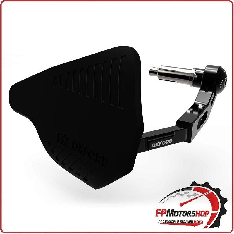 COPPIA PARAMANI PROTEZIONE LEVE MANUBRIO PER MOTO OXFORD OX705 UNIVERSALI NERO