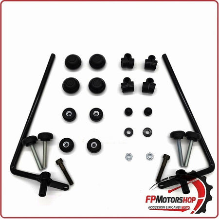 KIT ATTACCHI PARABREZZA SCOOTER PER SUZUKI ESTILETE UF50 SYM DD FT0 BIONDI