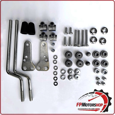 KIT ATTACCHI PARABREZZA SCOOTER PER PIAGGIO VESPA GL 50/90 1963 BIONDI 8500527