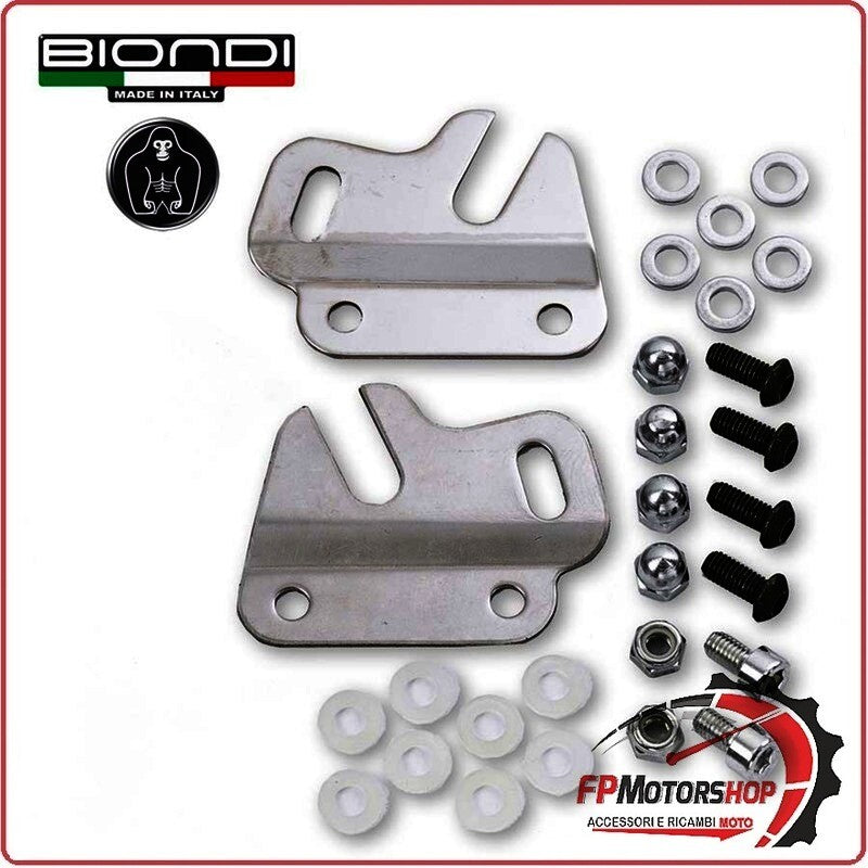 KIT ATTACCHI CUPOLINO PER MOTO BMW R1100R HONDA HORNET 600 BIONDI 8900413