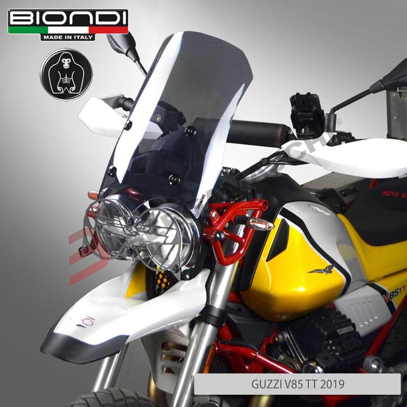 CUPOLINO PARABREZZA PER MOTO GUZZI V85TT 2019> ALTO FUME BIONDI 8010382